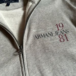 ARMANI JEANS Full-Zip Jacket Size XXL